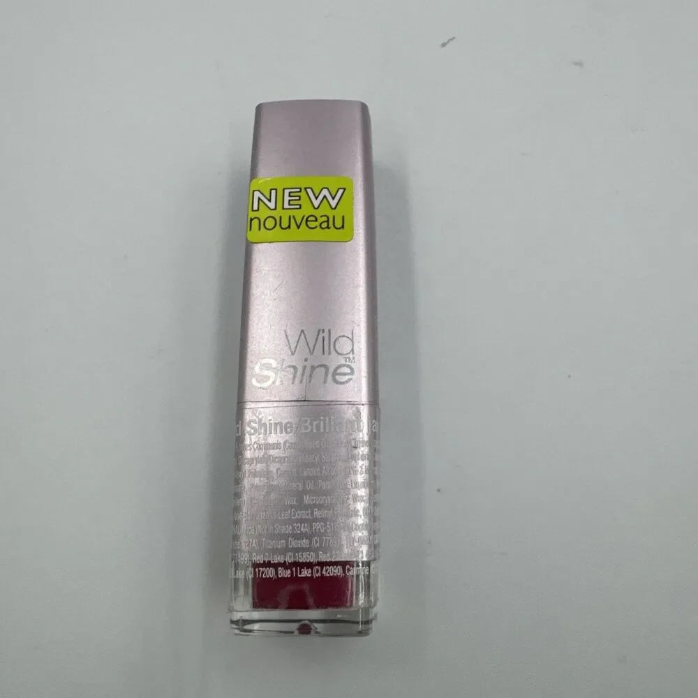 WET 'n WILD lipstick Wild Shine‎ 328A Jaded Shine Rare flawed New
